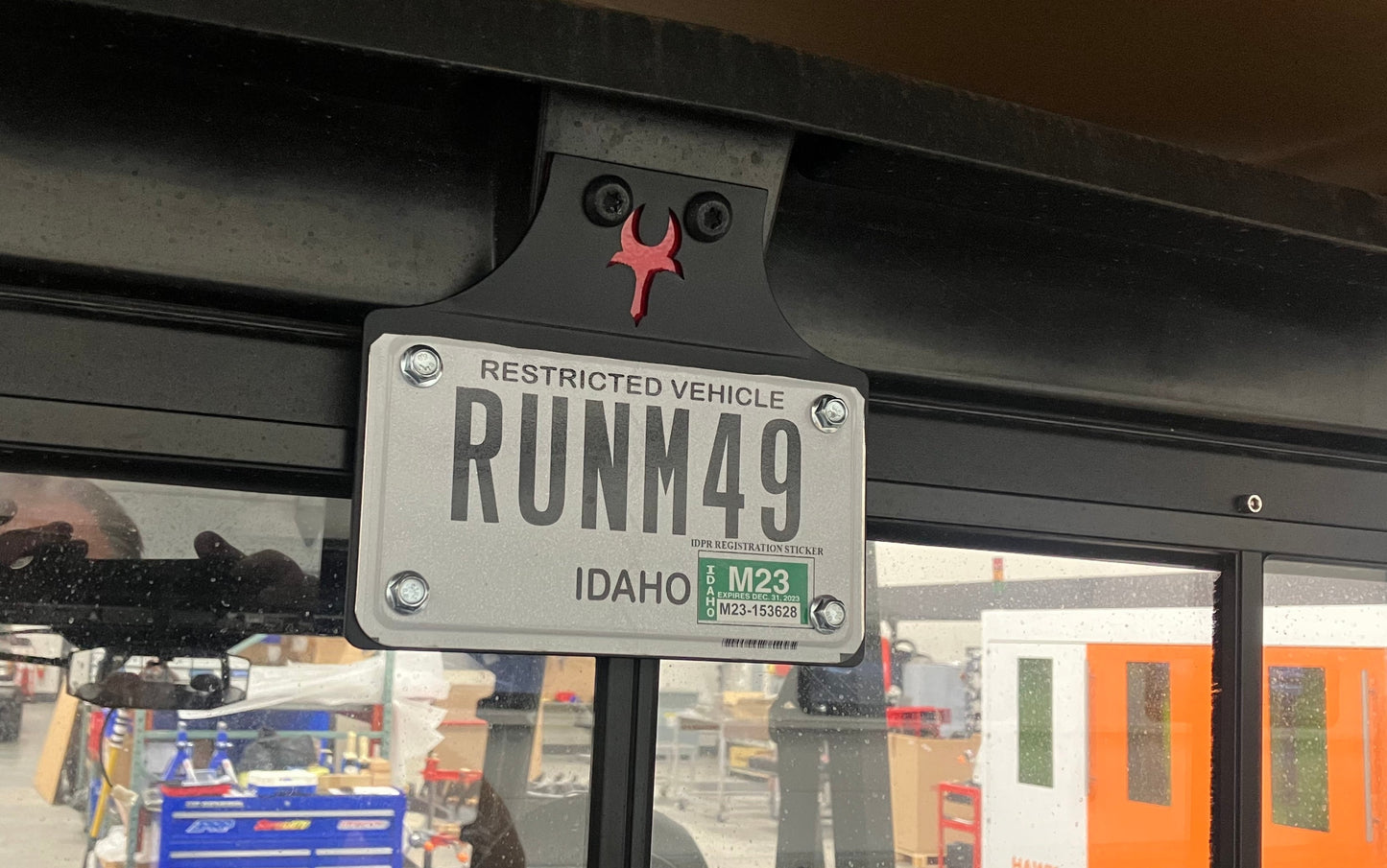 License plate brackets