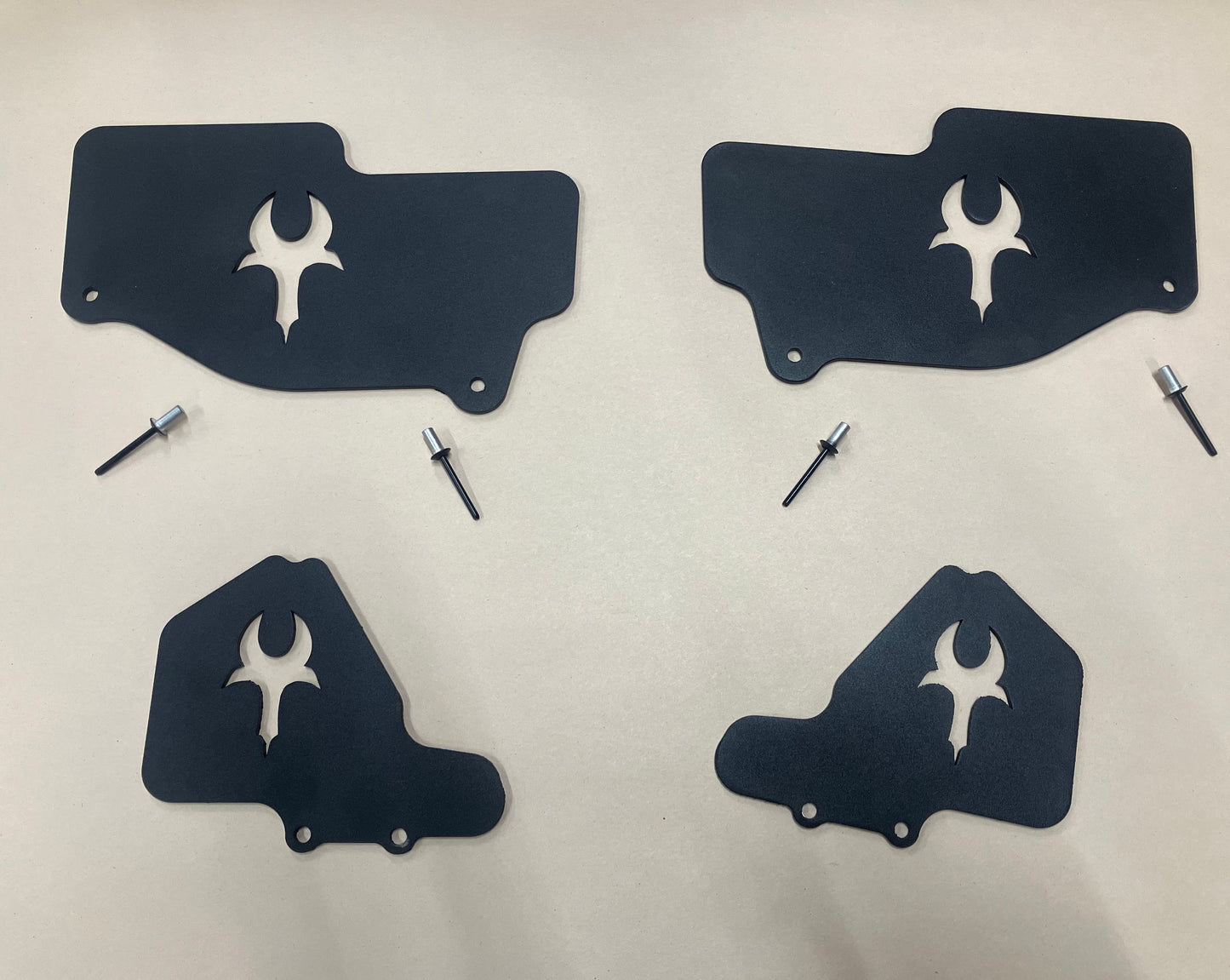 US MADE Polaris General XP front and Rear CV guards (set of 4)