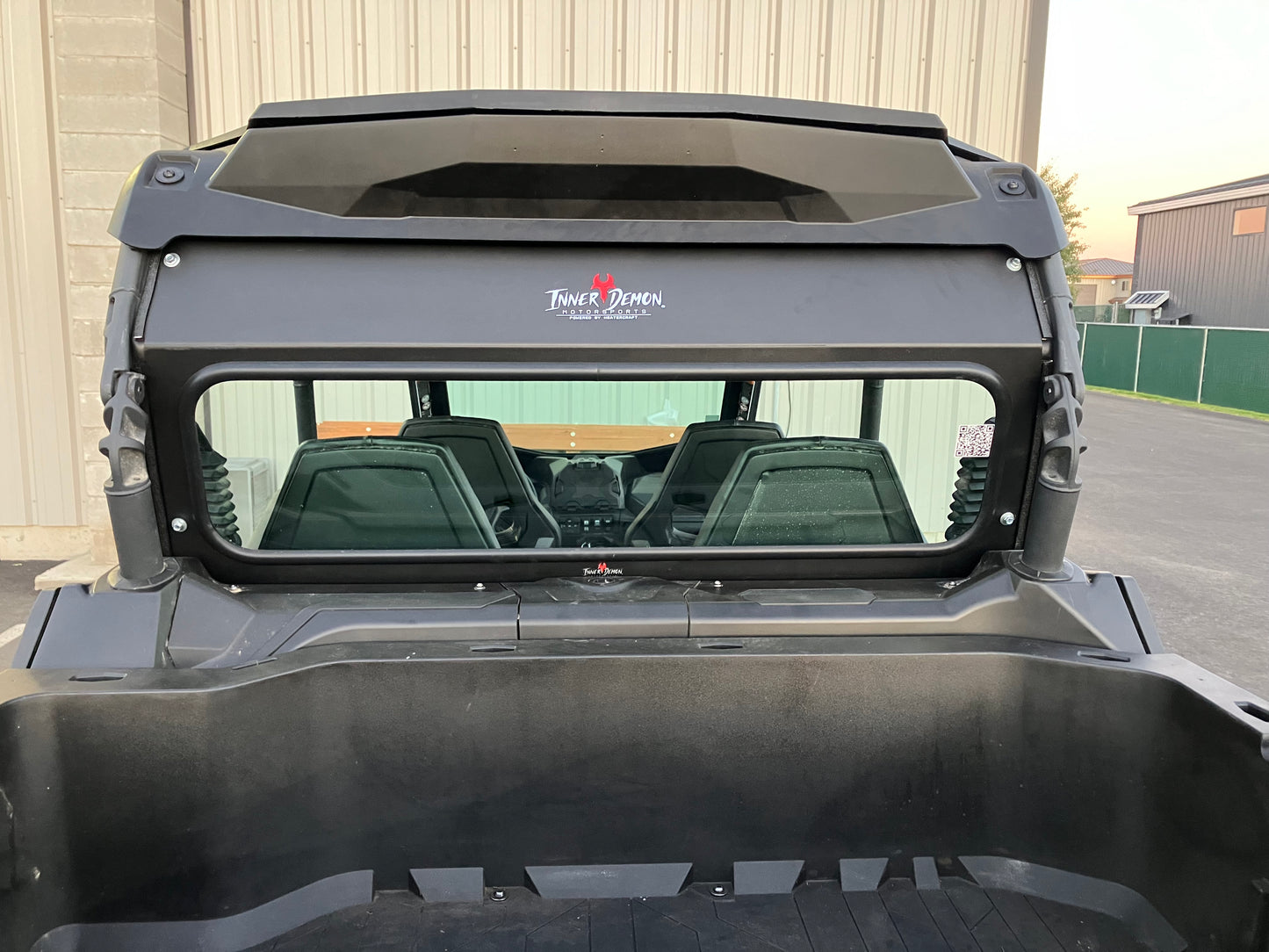 Can AM Commander/Maverick sport  DOT Rear Glass Window