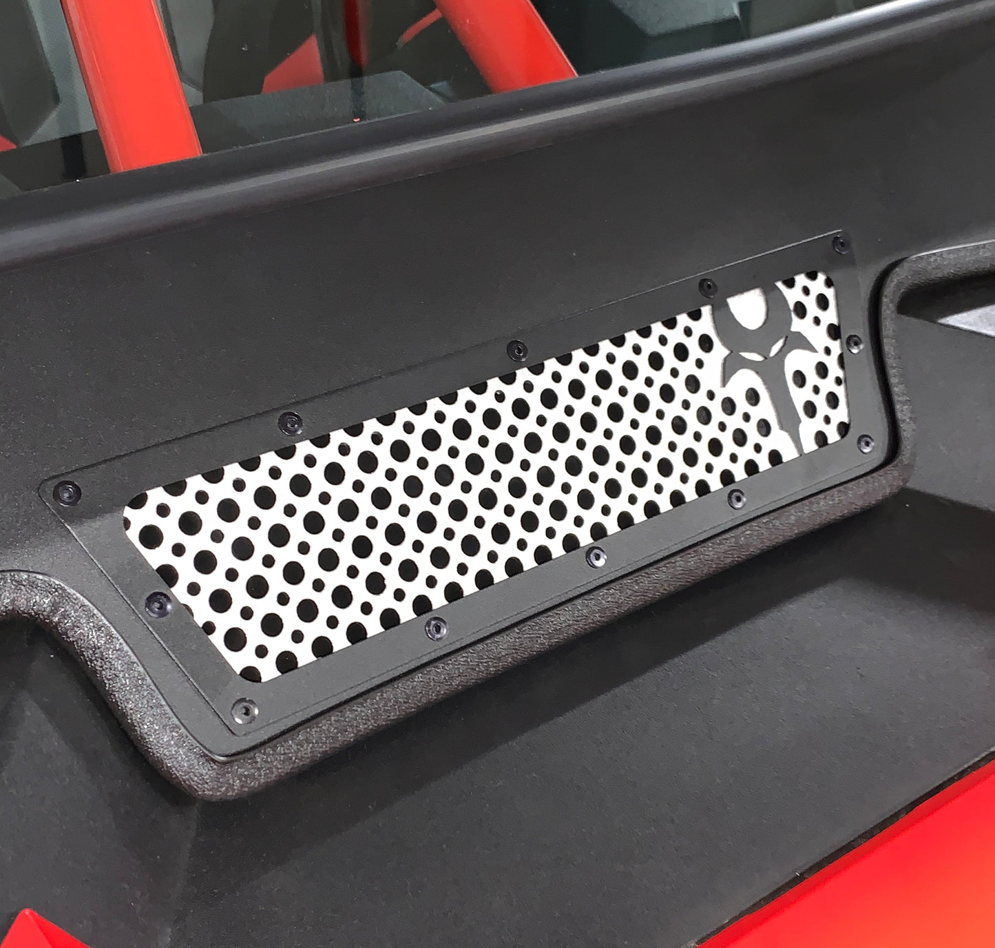 Polaris RZR 1000 & Turbo Glass Windshield for Deviant Race Parts Cage 2019-2022