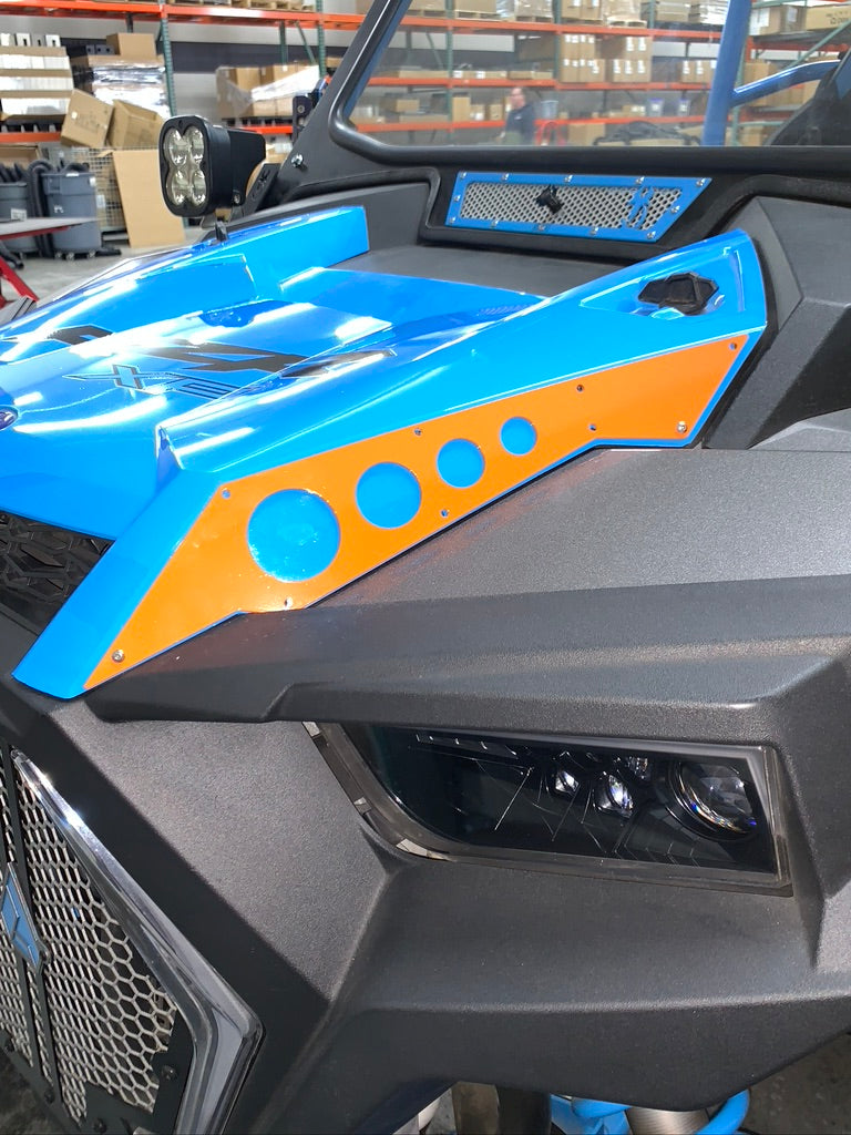 2018-21 RZR 1000 Turbo & S Hood Side Armor