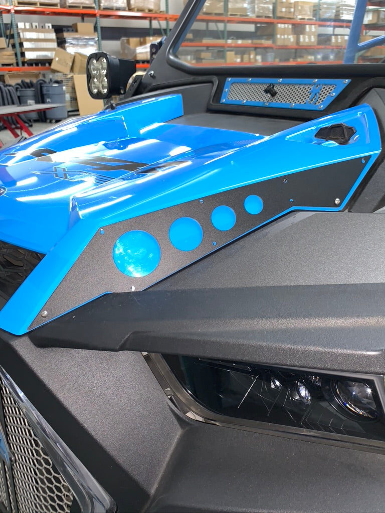 2018-21 RZR 1000 Turbo & S Hood Side Armor