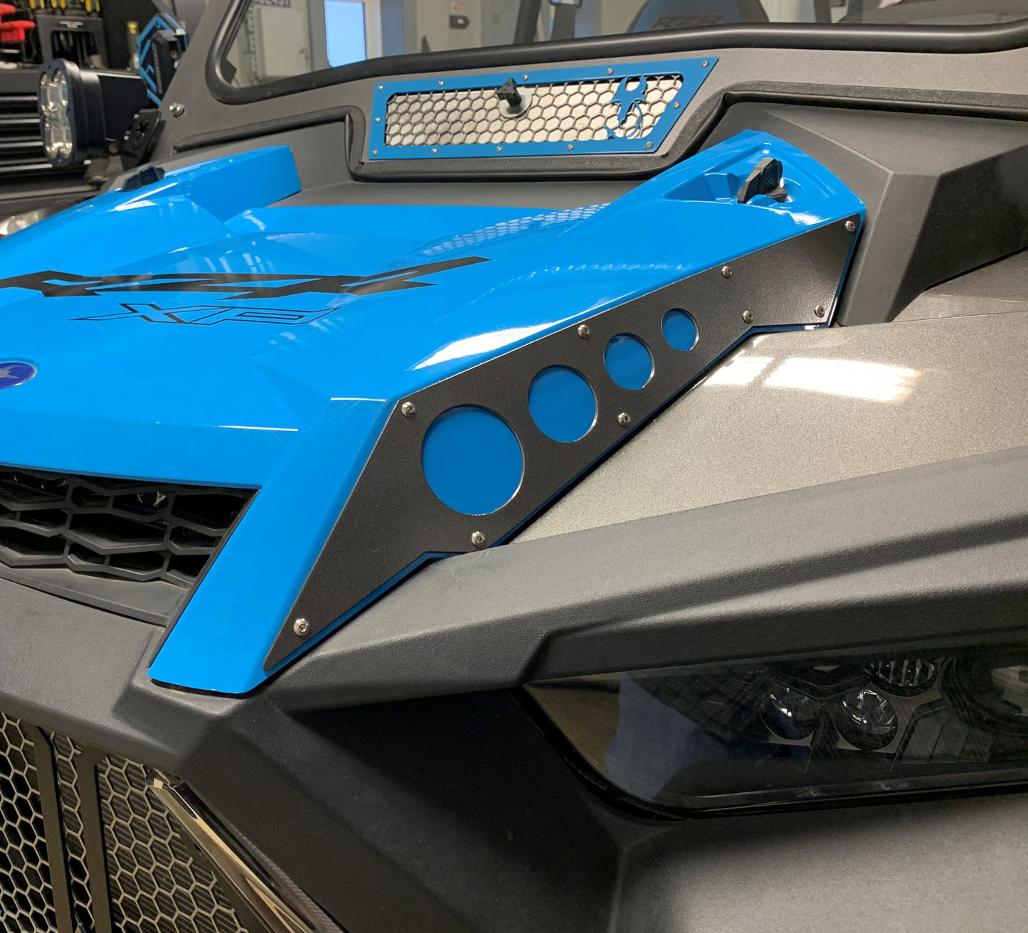 2018-21 RZR 1000 Turbo & S Hood Side Armor