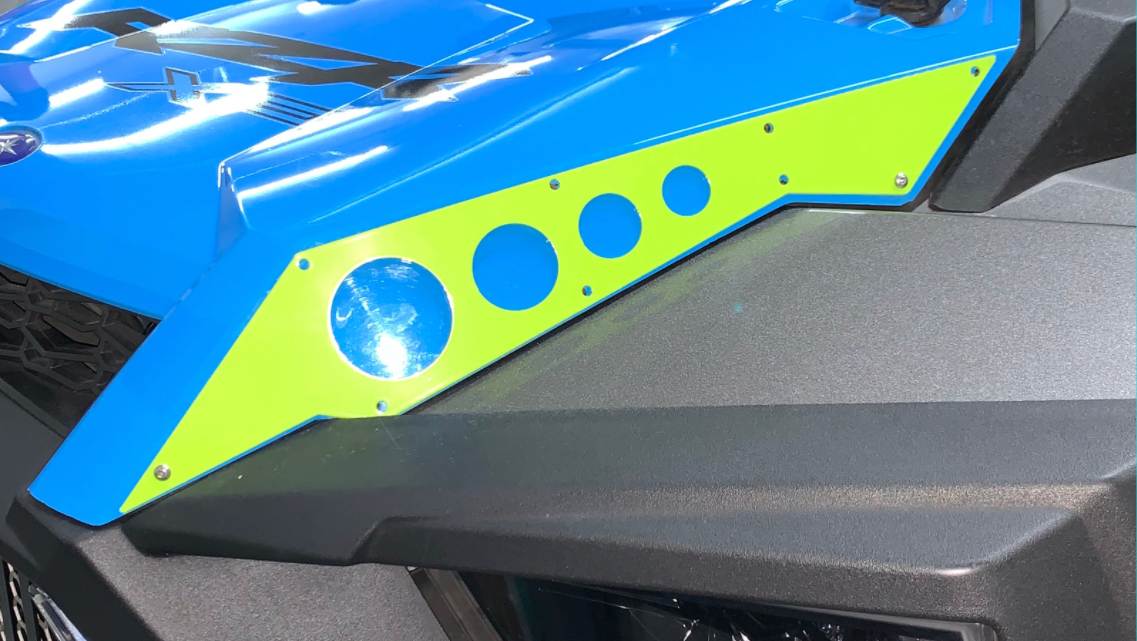 2018-21 RZR 1000 Turbo & S Hood Side Armor