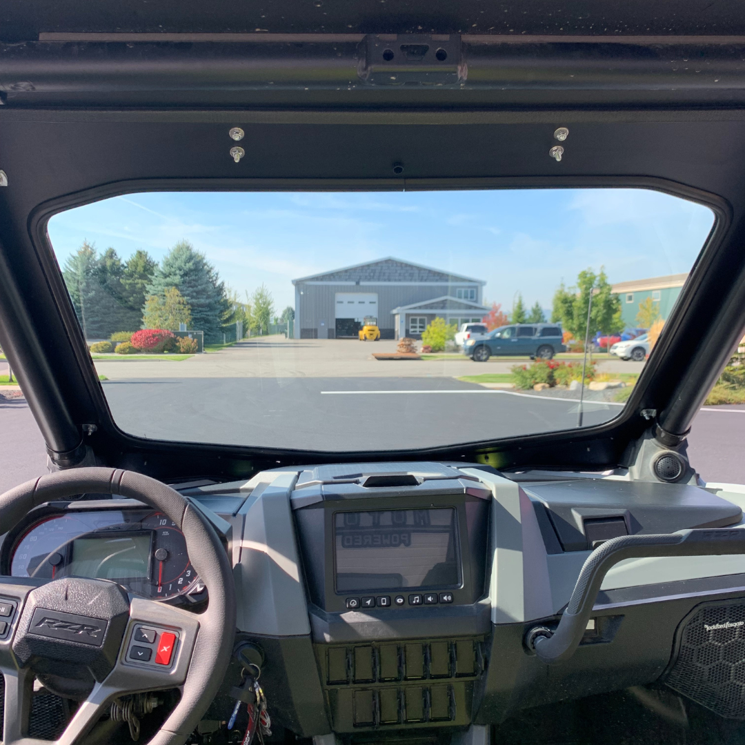 Polaris XP/ XP Pro / XP Pro R / Turbo R Glass Windshield 2019-2024
