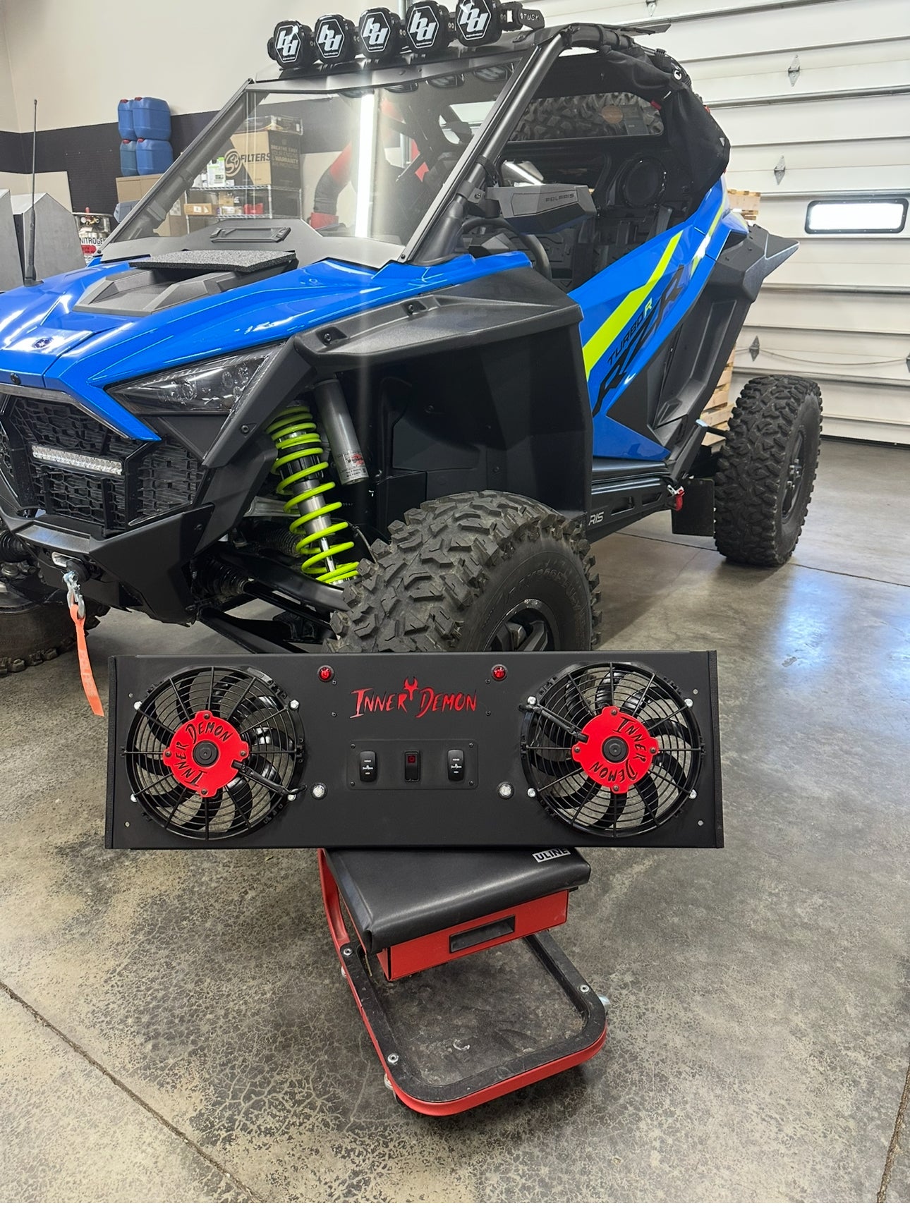 US MADE Polaris 2025 PRO R OverHead Blowers By Inner Demon