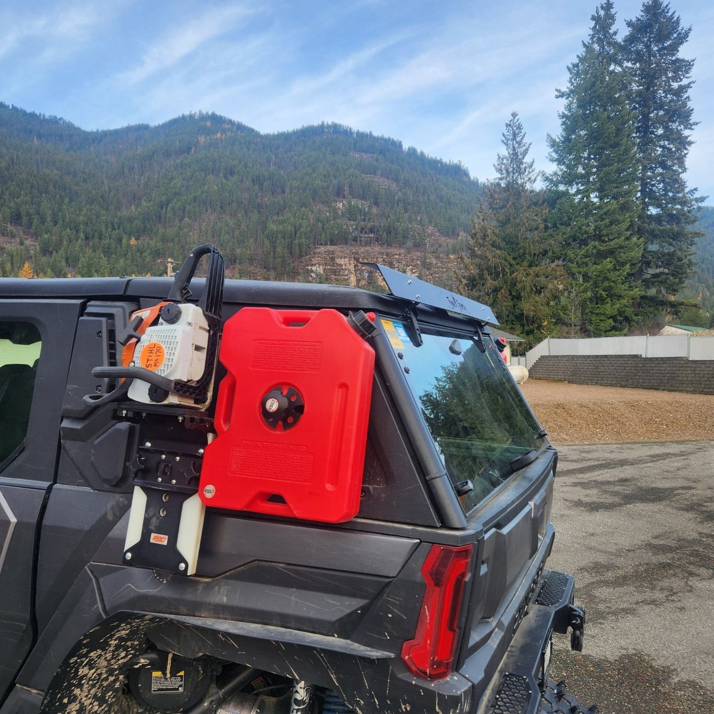 Made in US Polaris Xpedition Dust Spoiler