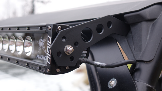 5 Position 30" LED Light Bar Mount for Polaris RZR XP 1000, RZR 900