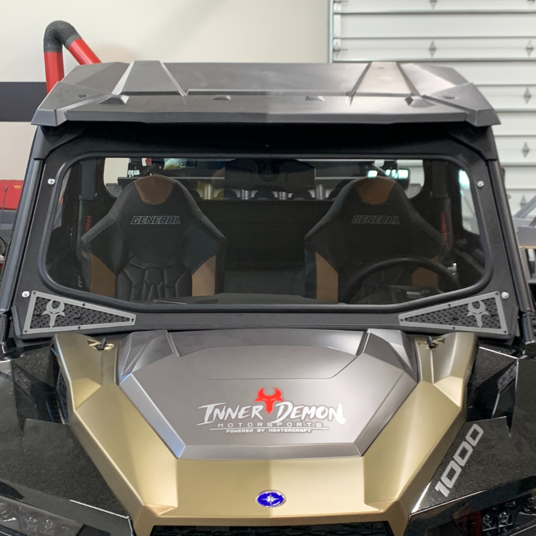 Polaris General Vented Glass Windshield